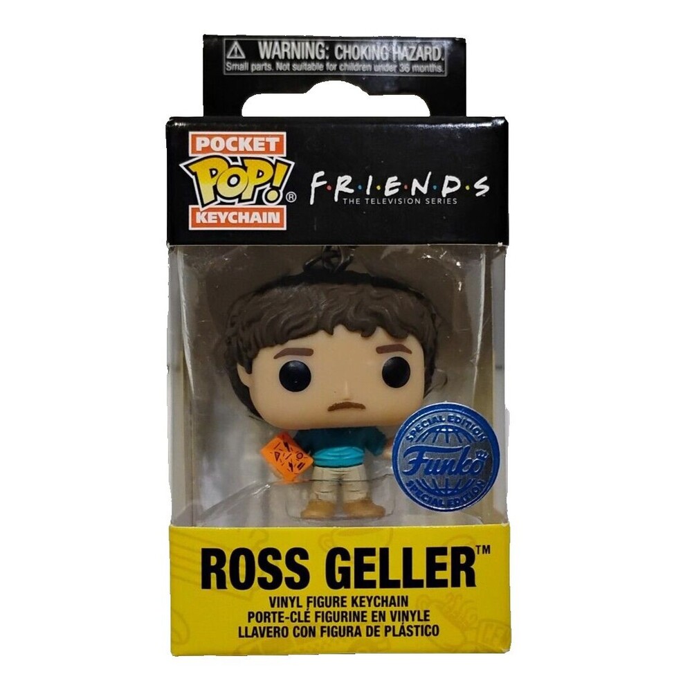 Funko Pocket POP Keychain TV Series Friends  Ross Geller Special Edition